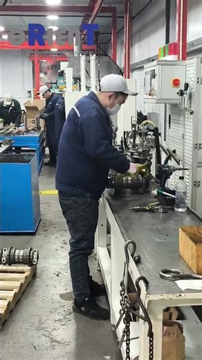 How to Manufacture High-Quality Track Rollers？ #drillingrig #bauer #machine