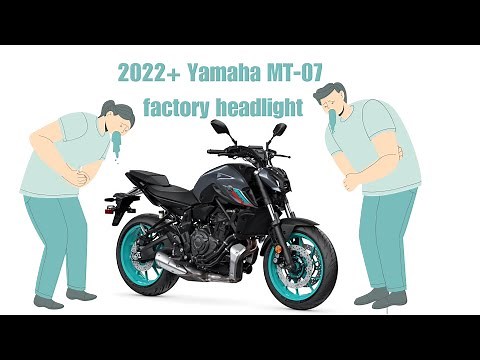 2021+ MT07 Headlight conversion swap and light module