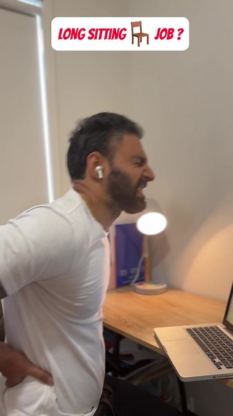 Ever felt a little stiff & sore after a long day at your desk. The more you sit, the more likely you are to develop back pain. Sitting in the same position for a long period of time means you’re not doing all the things that are really helpful for your back, like moving, stretching, and bending. But no matter what your work situation is, there’s a lot you can do to prevent back pain from a long day at your desk or driving. Do these stretches at home for 5 minutes everyday & have a pain free work