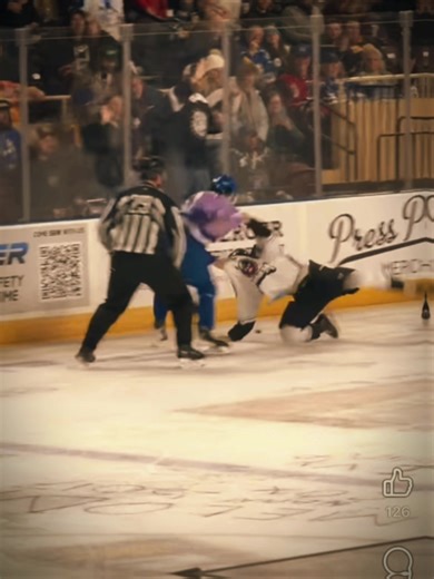 Hockey Fights: Just Out Here Dawging Them