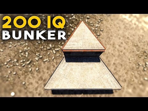RUST - THE NUMBER ONE BUNKER BASE FOR SOLO PLAYERS