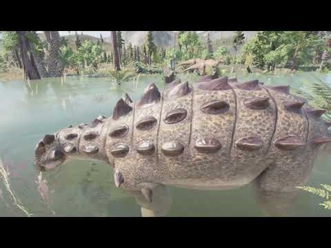 Euoplocephalus: Dinosaurus Berzirah dengan Ekor Pemukul Mematikan! 🛡️🦖