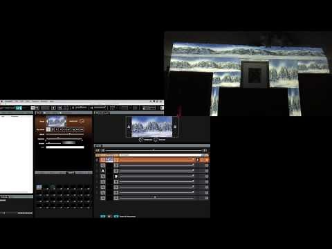 Arkaos GrandVJ tutorial- mapping multiple surfaces as one
