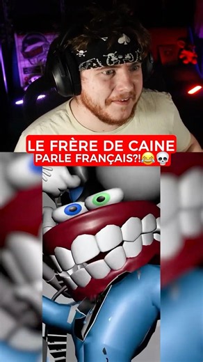 CAINE'S BROTHER SPEAKS FRENCH ?! 😱👀 #shorts
