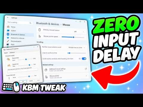 How To Fix Input Lag On Mouse & Keyboard (INSTANT Fix)