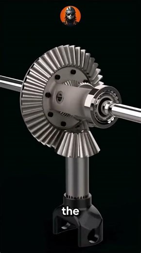 How a Gear Reducer with Differential Works | 3D Mechanical #mechanical #gearreducer