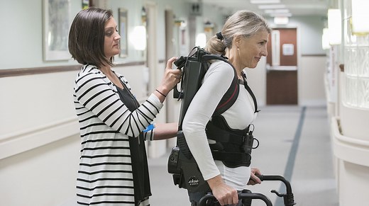 Robotic Device May Make Walking Easier for MS Patients