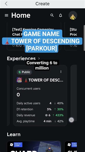 Converting 6 robux To Millions of robux in Roblox! #roblox #robux #robloxdeveloper