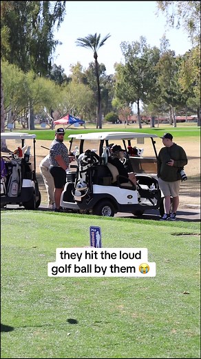 Loud Golf Ball Prank: Shocking Reactions at Topgolf