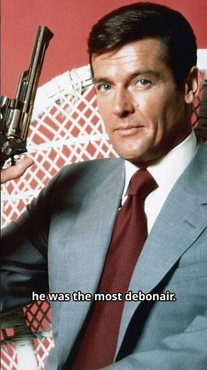 How Roger Moore Became the Smoothest James Bond #JamesBond #MovieHistory