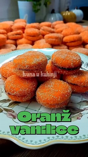 299 reactions · 70 shares | Oranž vanilice 李 Recept se nalazi na mom YouTube kanalu Ivana u kuhinji, i na sledećem linku ispod: https://youtu.be/Omx7VeBtegk?si=q9OxAVM5cB8D__u6 #ivanaukuhinji #vanilice #kolači | Ivana u kuhinji | Facebook