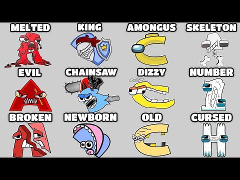 Alphabet Lore But Everyone Is ALL Different Versions (Full Version)