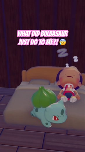 I think Bulbasaur used Vine Whip! 😬 #pokemon #pokopia #switch2 #fyp #fy