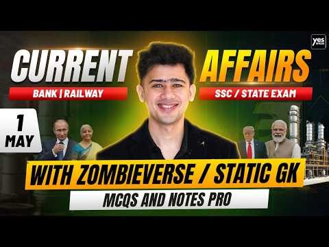 🔴 1 May 2026 | Daily Current Affairs | For Bank, Insurance & SSC Exams
