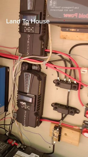 Installing a solar powered cooling fan in the power shed. #solarfan #solarpower #offgrid #landtohouse
