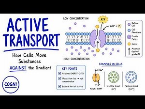 Active Transport Explained | ATP, Endo & Exocytosis, Advanced | Cogni