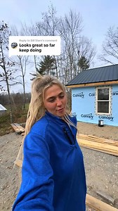 37K views · 2K reactions | Replying to @Bill Stern WINDOWS ARE IN #house #maine #update #fyp #farmersdaughter #farm | Andrea Crobeyy | Facebook