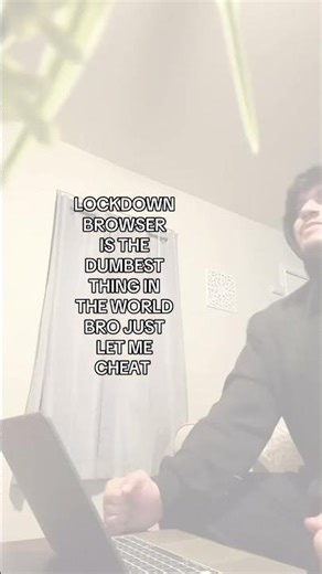 This is how you can cheat on lockdown browser 👀 #proctoredexam #college #highschool #examstress