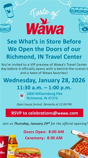 Mutha Trucker on Instagram: "Big news for truck drivers! Want a sneak peek of the new Wawa Travel Center in Richmond, Indiana? Sign up for a chance to attend on 1/28 #ad brought to you by @wawa"
