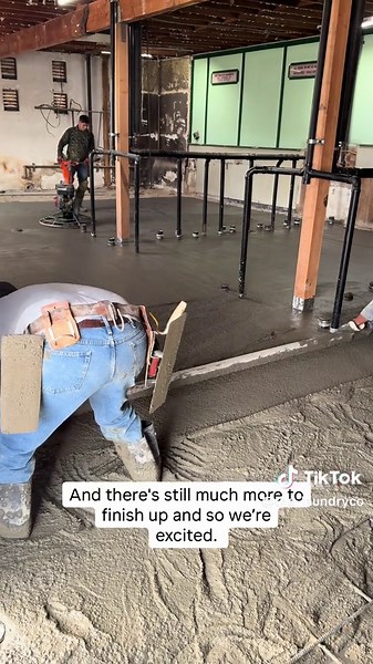 It’s a great day — we officially have a floor! 🚧✨ This foundation is built to last: 6 inches of dirt, 6 inches of gravel, and 10 inches of solid concrete, strong enough to support the heavy-duty laundry equipment that’s coming soon. 🧺💪 #ConstructionUpdate #BuildingStrong #FoundationFirst #LaundryFacility #BehindTheBuild @Tide Laundry @Gain @ARM & HAMMER @ARM & HAMMER Laundry @Clorox @Procter & Gamble @OxiClean