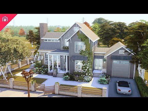 The Bay Farmhouse | My gift to console players💜 | The Sims 4: Speed Build