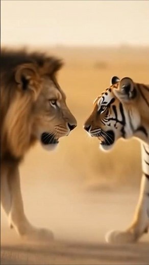 Lion vs Tiger: When Two Apex Predators Finally Meet