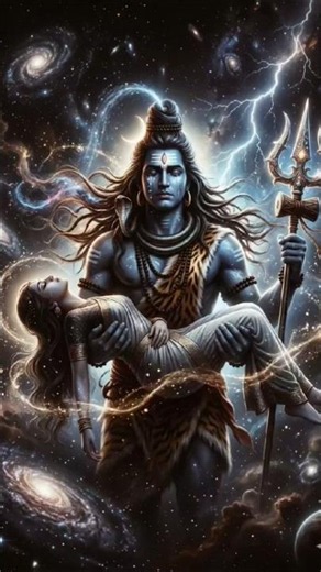 🔱 Har Har Mahadev 🔱 | Divine Lord Shiva AI Art Wallpaper #shorts