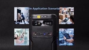 FARSET F35 Android 13 PDA Barcode Scanner (Future Android 18) with Zebra Licensed Engine, 6” Rugged, IP68 & 2m Drop, 5000mAh+18W Fast Charge,8GB+128GB，1D/2D/QR for Warehouse & Logistics