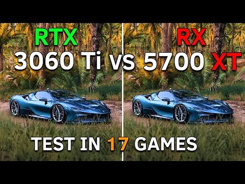 RX 5700 XT vs RTX 3060 Ti | Test In 17 Games at 1080p | 2023