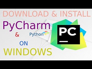 How to install PyCharm on Windows 10 - 64 bit | Download & Install PyCharm Python IDE