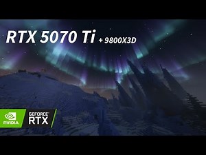 RTX 5070 Ti + 9800x3d - Minecraft Shaders Benchmark (1440p)