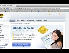 Eigene Email-Adresse bei WEB.DE einrichten