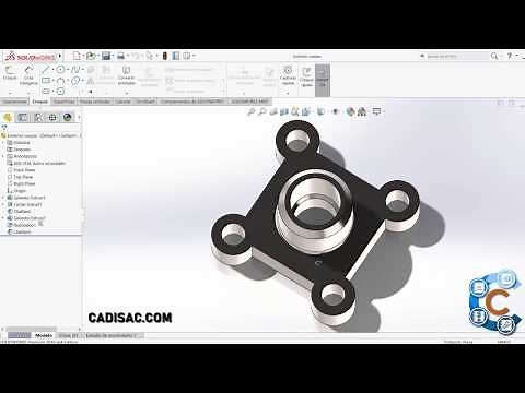 Curso SolidWorks Piezas y Ensamblaje Lección 8 Tapa