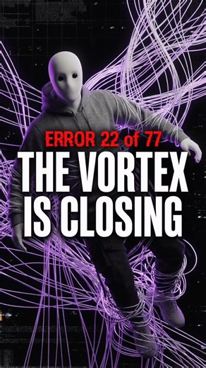 Stardust Atlas | Analog Horror on Instagram: "// SYSTEM_LOG: Error 22 of 77. The System Collapse. The quantum vortex is not a portal. It is a collapse. The simulation cannot allocate probability resources for an observer this persistent. You are not the Architect. You are the overflow buffer. 🎥 Full Quantum Log: Link in Bio. ⚠️ SYSTEM_COLLAPSE CONFIRMED. :: Full diagnostic → Link in Bio. #simulationtheory #quantumvortex #analoghorror #stardustatlas #manifestation"