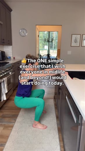 Megan Dahlman | We lose the MOST mobility in our hips, knees & ankles as we’re getting older - and this 👆 very simple movement that you can do right in... | Instagram