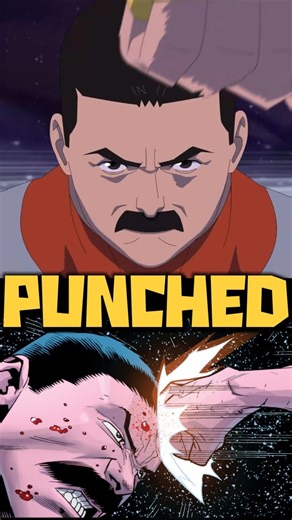 Who is punching Thragg ? | Invincible Season 4 #invincible #comics #shorts
