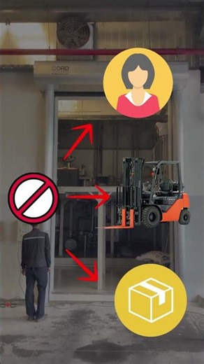 Cùng COAD test cảm biến an toàn trên cửa cuốn nhanh PVC!