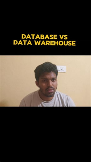 arjun.sai on Instagram: "Difference between data base and data warehouse Do follow for more : @sqlswathimuthyam [Database,sql, datawarehouse, dataanalytics,data,MySQL,datajobs,sqlintelugu,carrer,job] #database #datawarehouse #dataanalyticstraining #sqlswathimuthyam #dataanalyst"