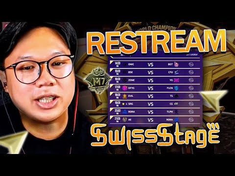 RESTREAM M7 SWISS STAGE!! LET'S GO!! | topup di lumi9.id