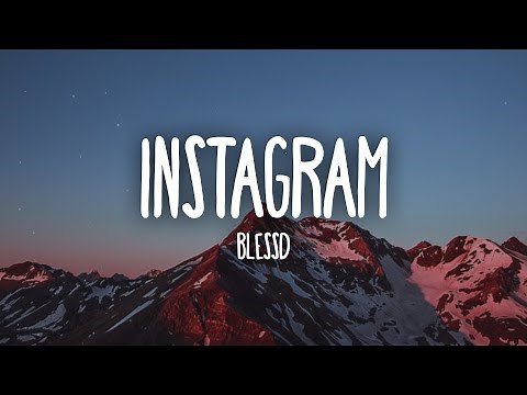Blessd - Instagram (Letra/Lyrics)