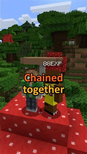 Minecraft chained together was a mistake ft. ‪@88exp‬ #twitch #minecraft #challenge #gaming #funny