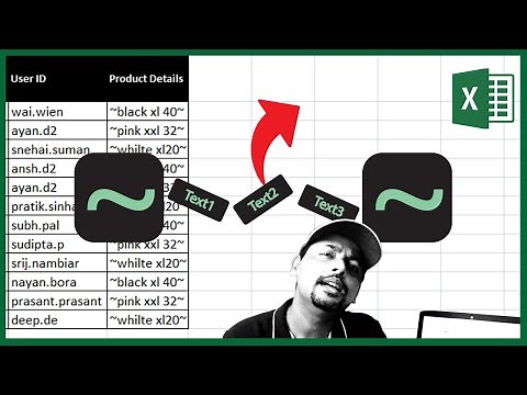 Extract Multiple Text Between Two Characters in Excel