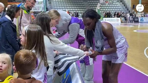 VIDÉO. Landerneau Bretagne Basket : la Cimenterie a poussé très fort lors du quart de finale de Ligue Féminine