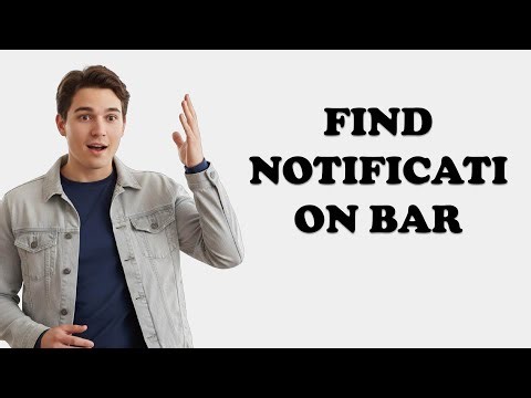 Where Is Notification Bar On Android?