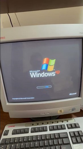 Booting a Windows XP PC!! #windows #windowsxp #pc