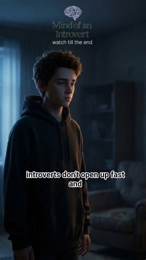 The Real Reason Introverts Open Up Slowly #introvert #humanpsychology#motivation