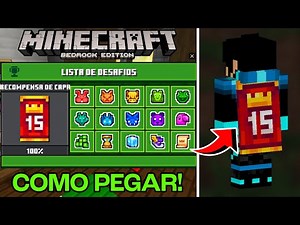 COMO PEGAR A NOVA CAPA DO MINECRAFT (BEDROCK E JAVA) - TODOS OS QUEBRA-CABEÇAS!