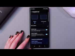 How To Switch Between Navigation Buttons and Gestures on Samsung S22 Ultra