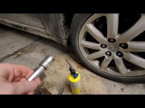 Easy Removal of Lexus or Toyota wheel lock. Improved version. Toyota Lexus McGard nuts.
