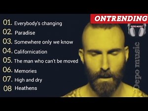 Keane, Coldplay,RHCP, radiohead,the script , maroon 5, twenty One pilots